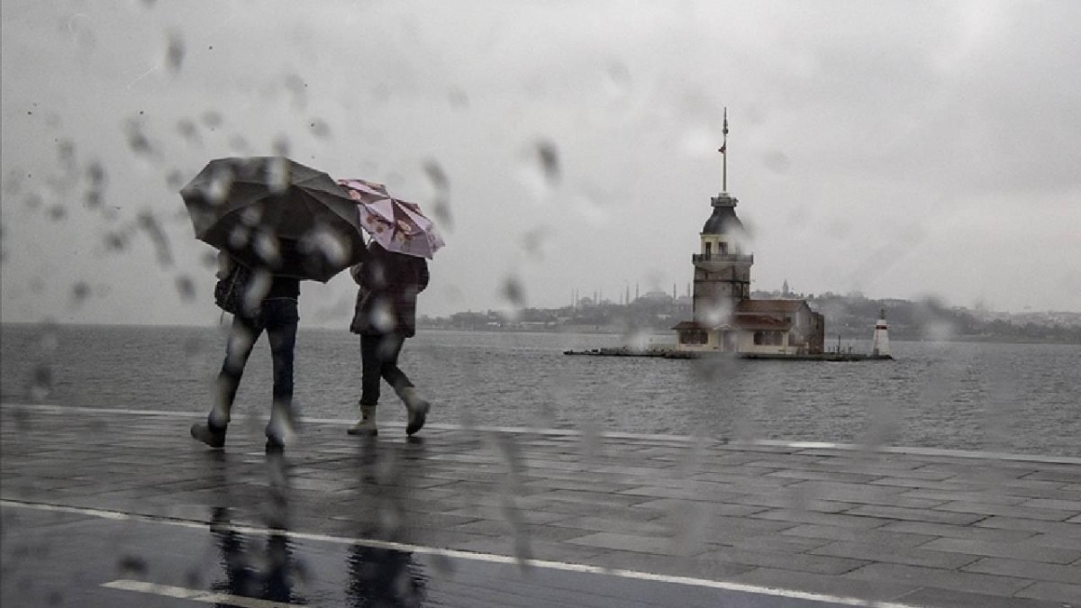İstanbul'da Karla Karışık Sağanak Uyarısı