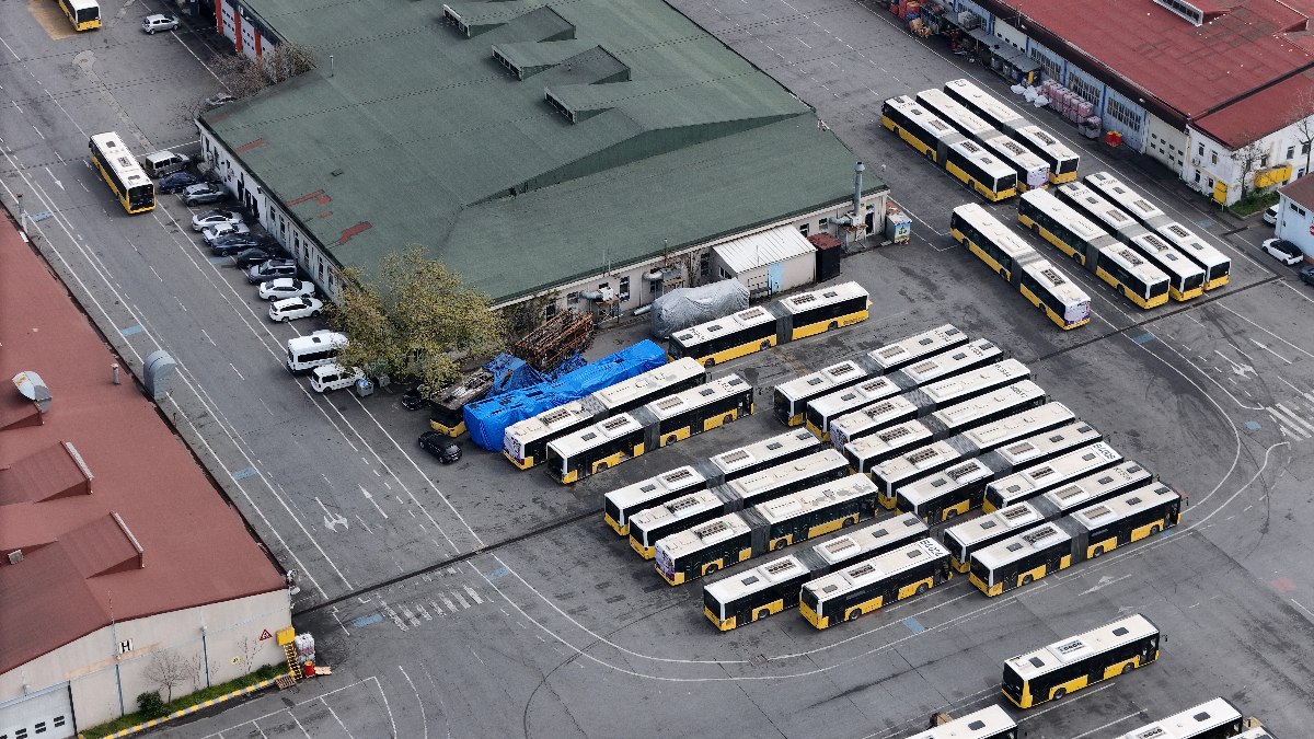 İETT Garajlarında Kullanılamaz Otobüslerin Durumu