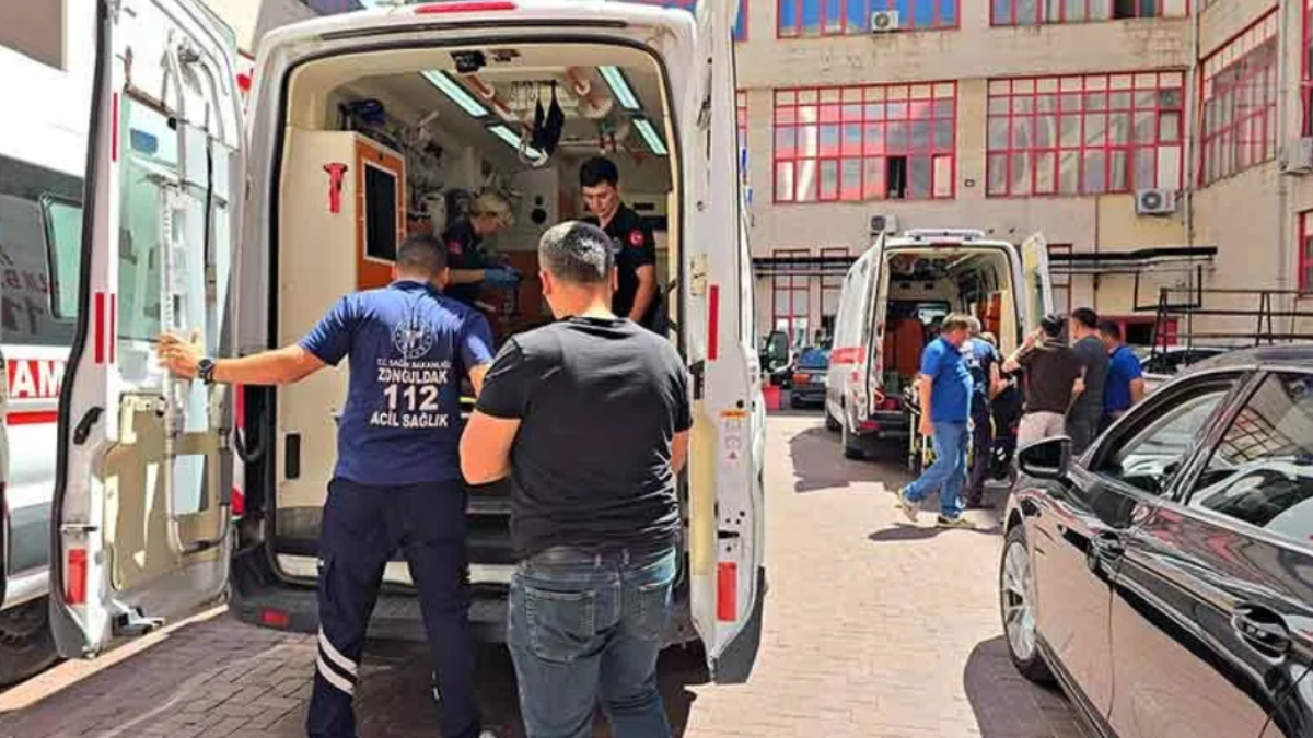 Zonguldak'ta Maden Ocağında Gaz Püskürmesi