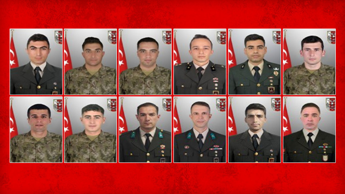 Irak'ta Metan Gazı Zehirlenmesi: 12 Asker Şehit