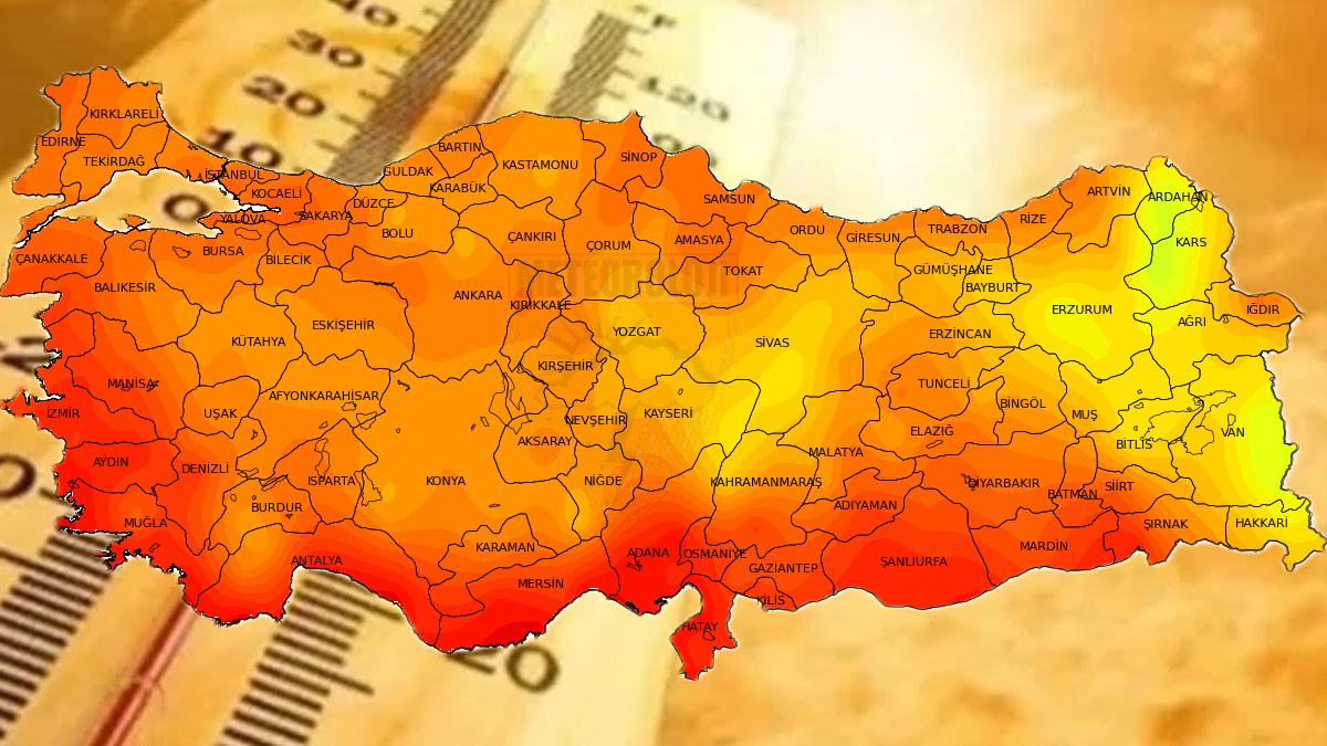 Türkiye'de Sıcaklıklar Çarşamba Günü Zirve Yapacak