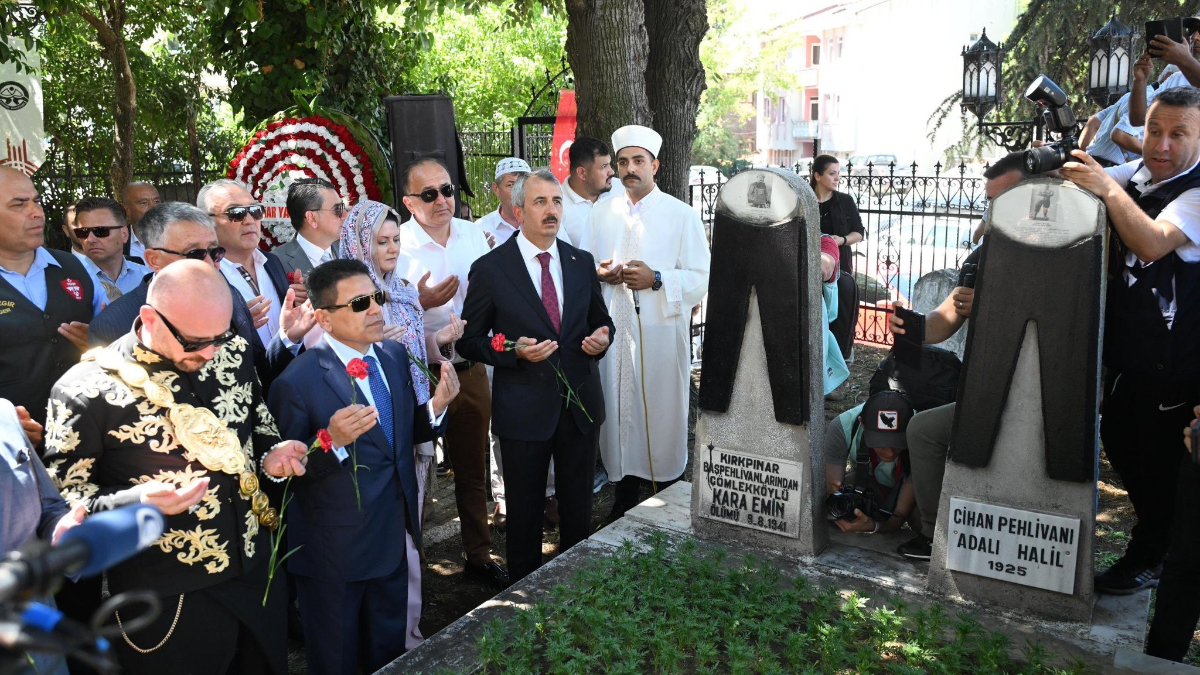 664. Kırkpınar Yağlı Güreşleri Ağa Karşılama Töreni