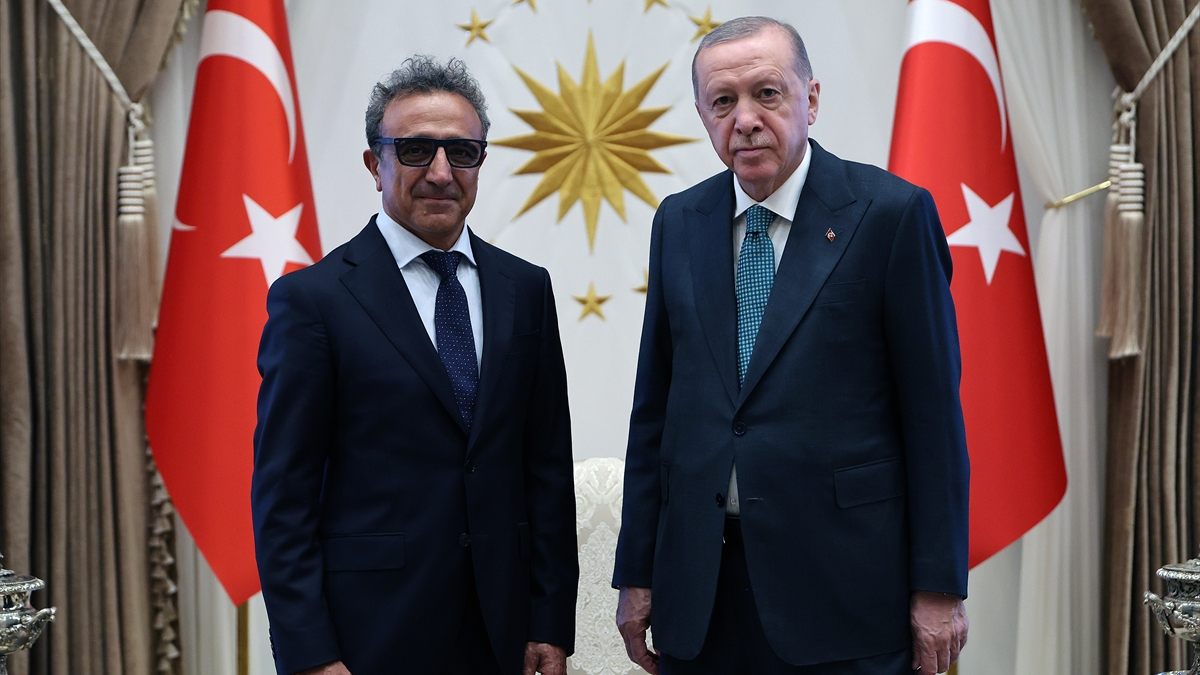 Erdoğan ve Hamdi Ulukaya Beştepe'de Buluştu