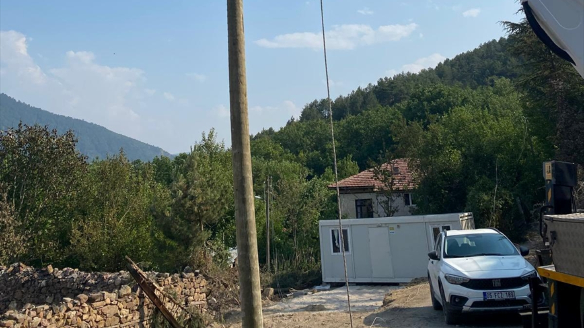 Karabük'te Orman Yangınları Sonrası Yardım Çalışmaları